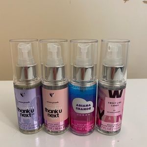 Ariana Grande Travel Sized Body Spray Set